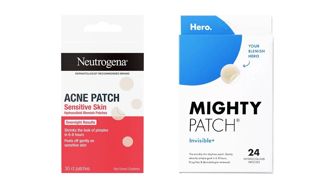 Sensitive Skin care Two skincare solutions, side-by-side, for targeted blemish care.