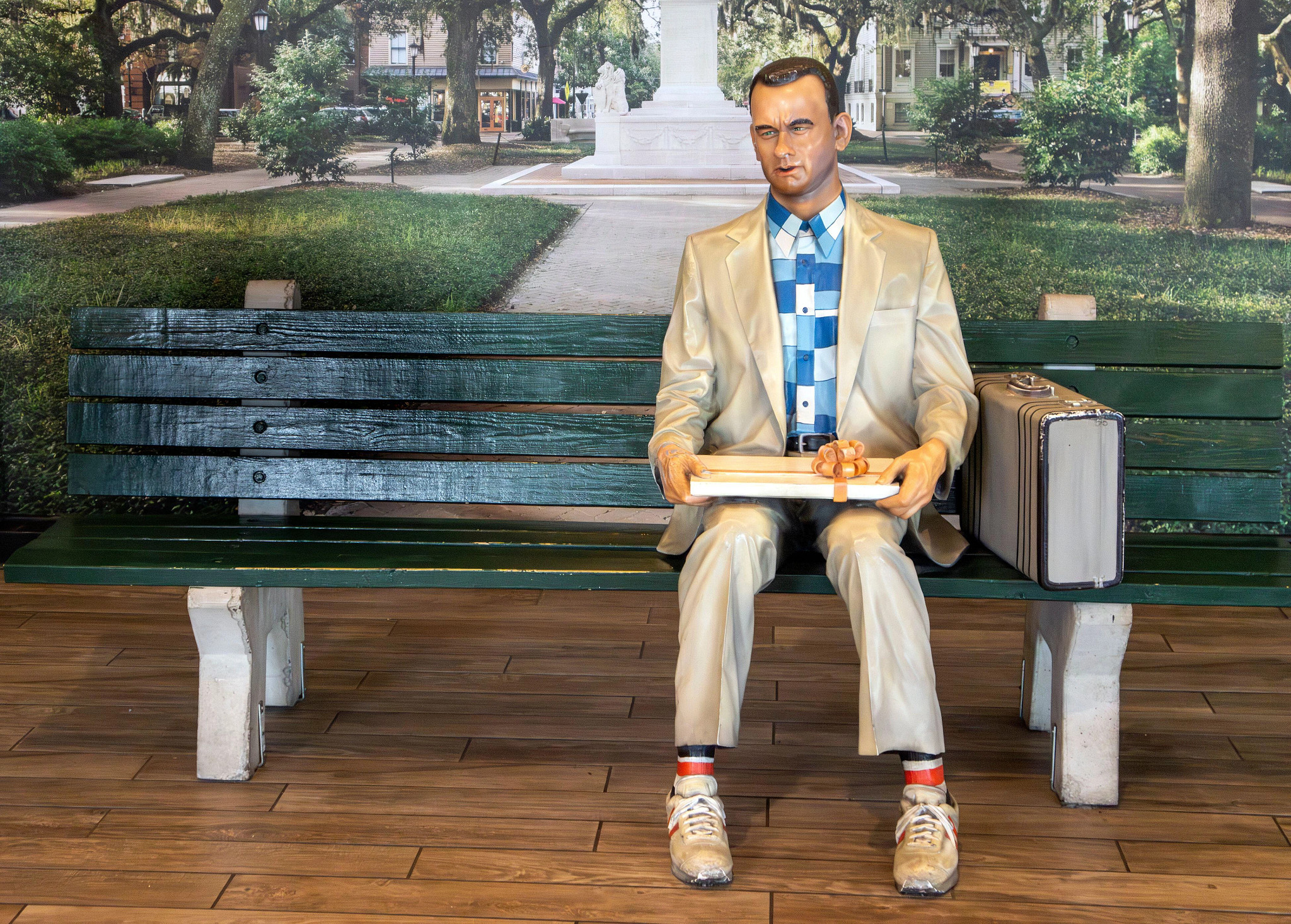 Forrest Gump statue