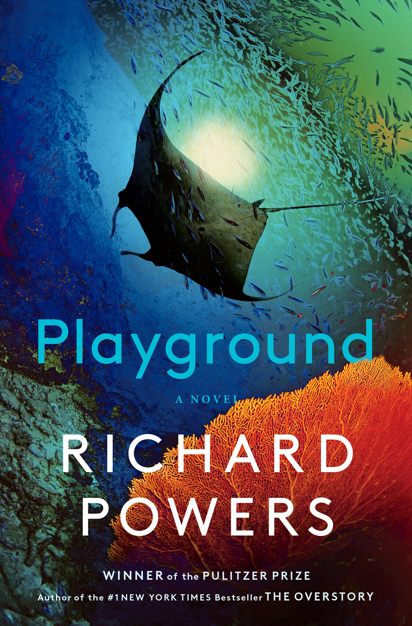 the cover of the book playground