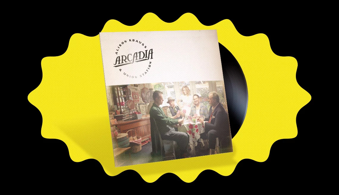 the cover of the album 'Arcadia' by Alison Krauss and Union Station