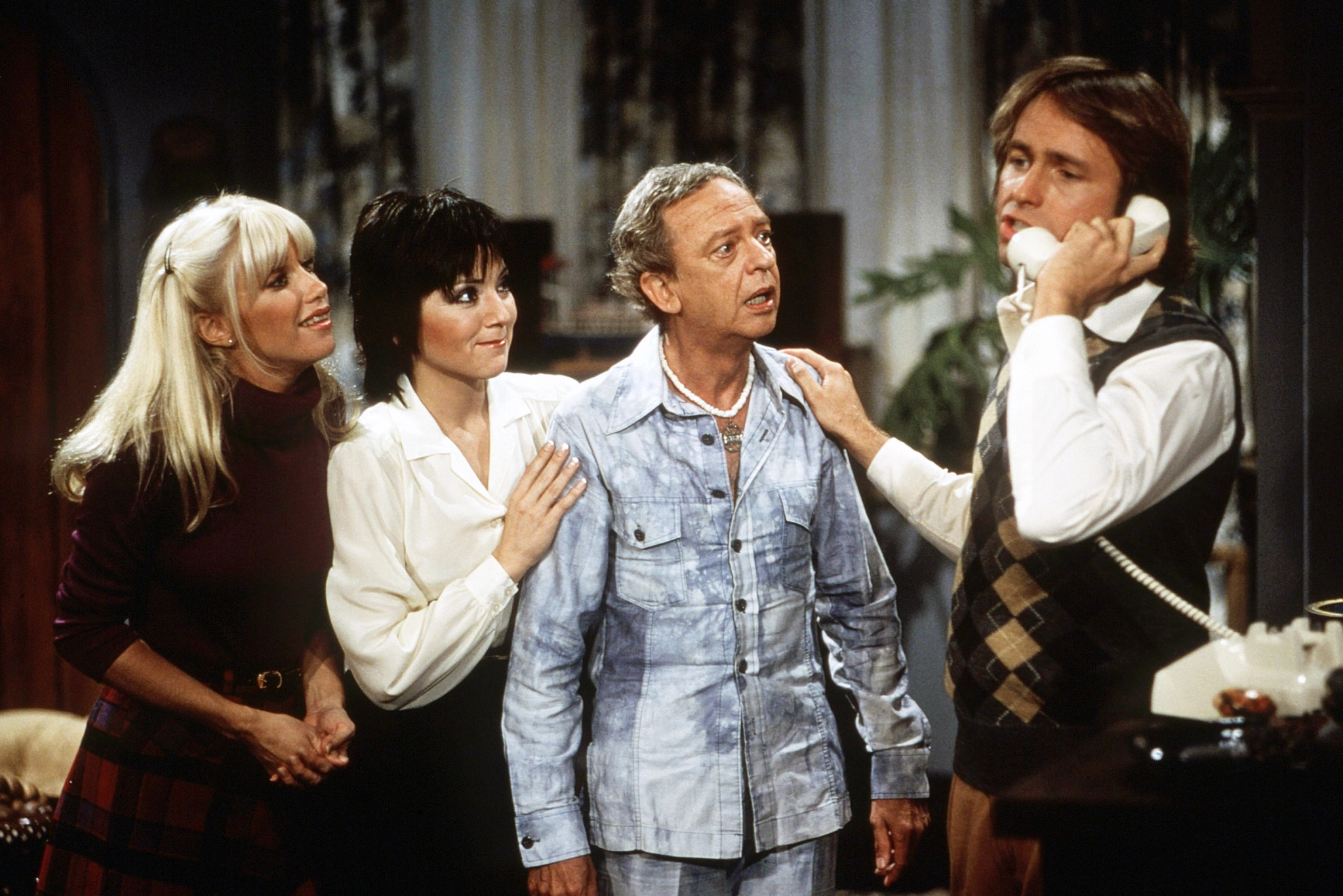 a scene from an episode of threes company