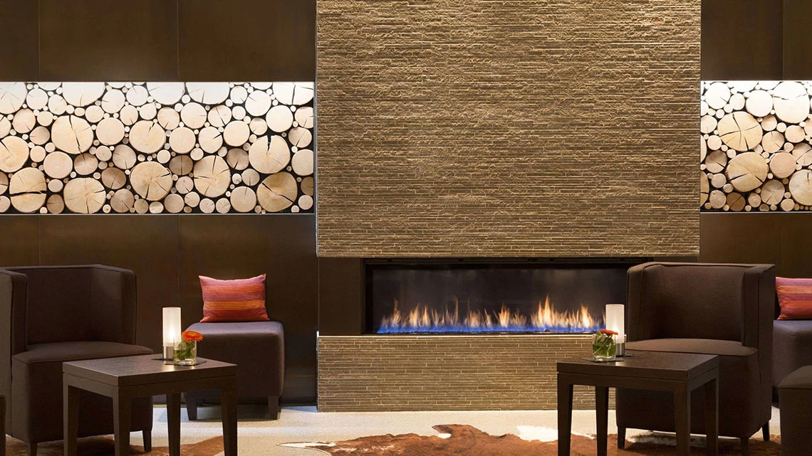 Trademark® Collection by Wyndham Fireside view of lobby and lounge at Trademark property