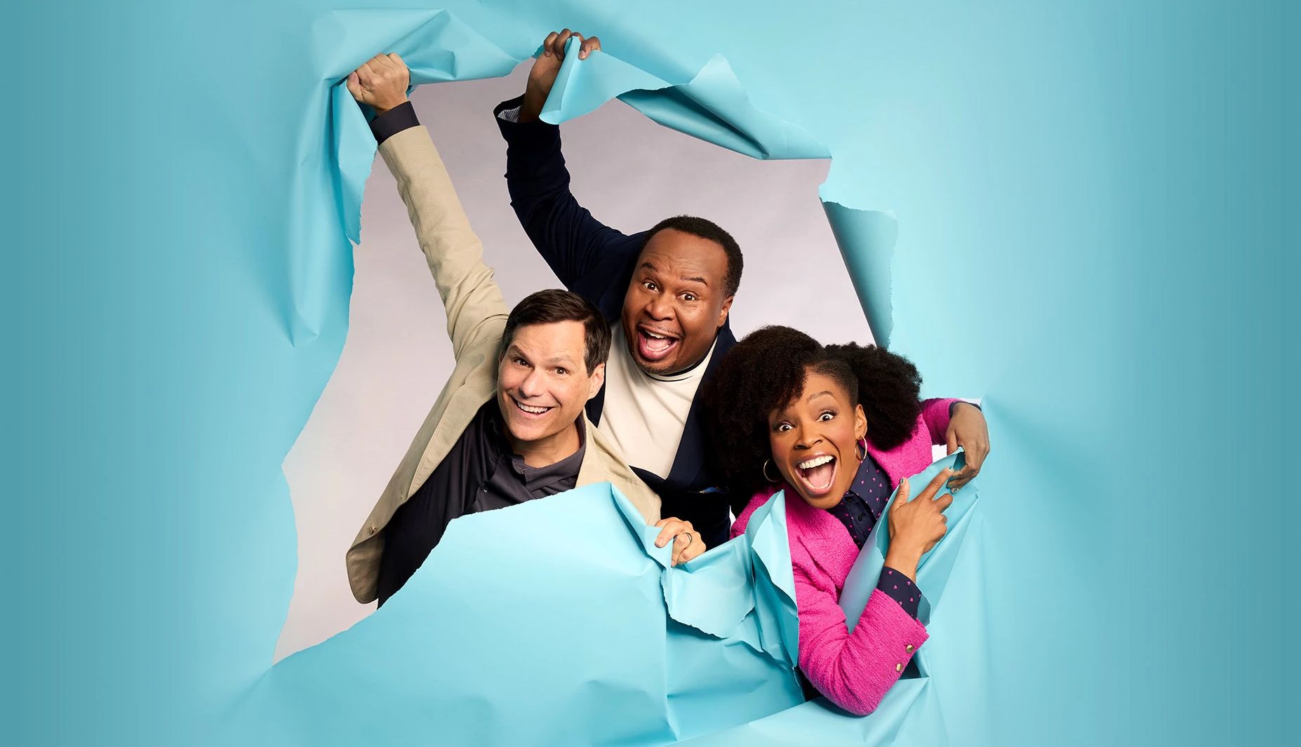 Have I Got News for You Michael Ian Black, Roy Wood Jr. and Amber Ruffin in Have I Got News for You