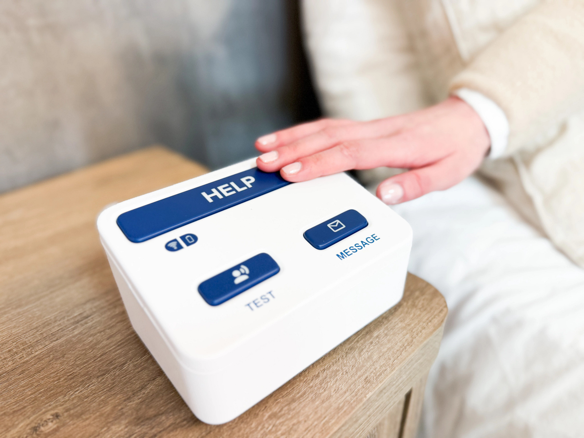 The Medical Alert Home System on display