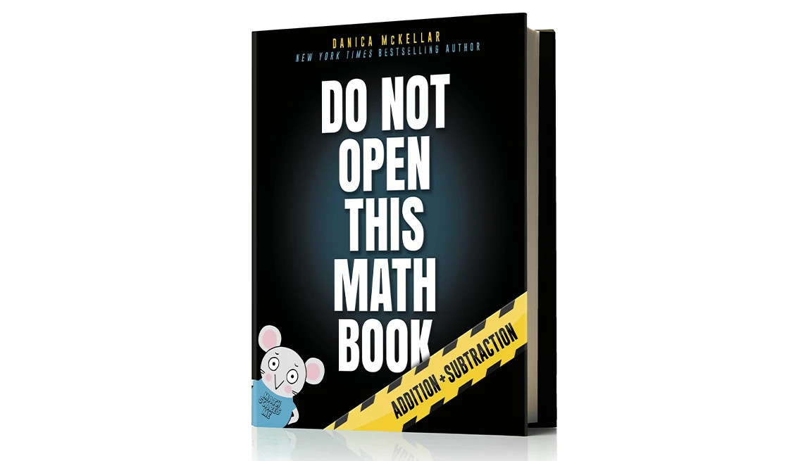 Do Not Open This Math Book by Danica McKellar on a white background