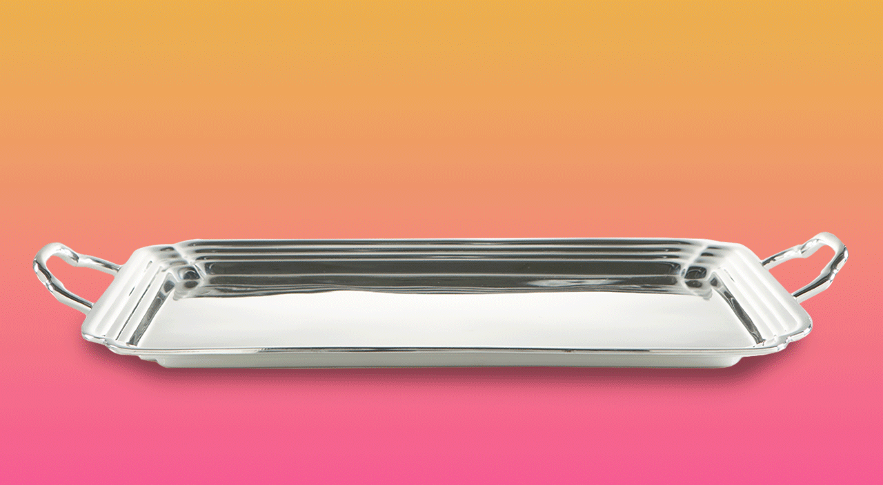 photo gif of different veggies appearing on silver tray, Ozempic hormone, weightloss