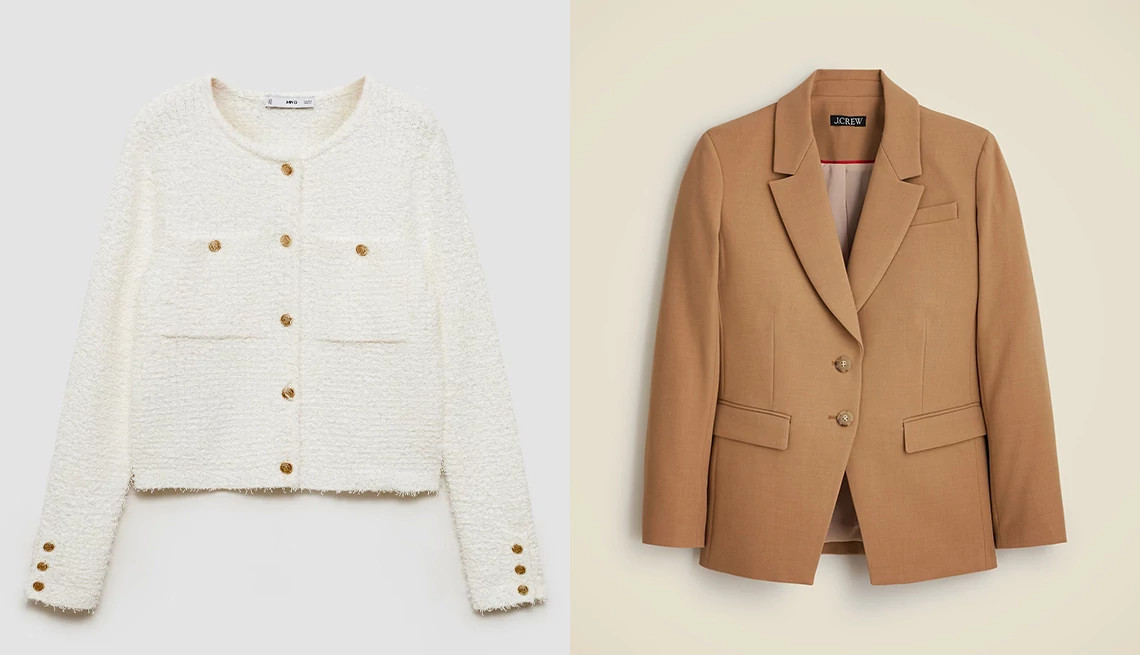 different jackets