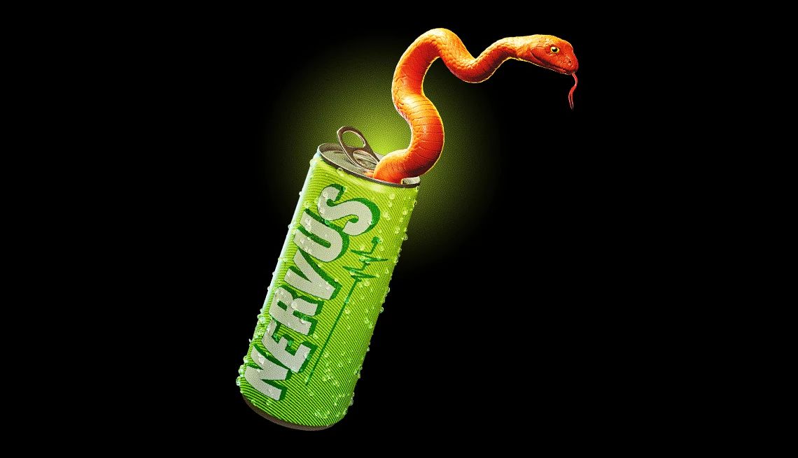 Dangers of Hidden Caffeine energy drink