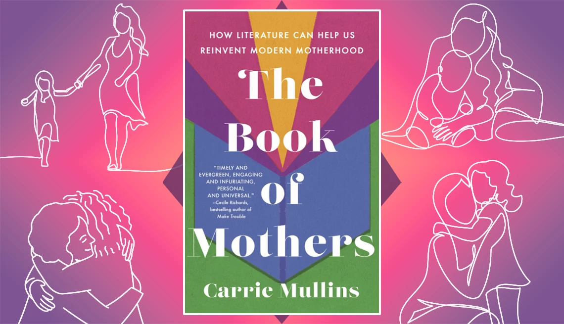 images of mothers and daughters along with The Book of Mothers by Carrie Mullins
