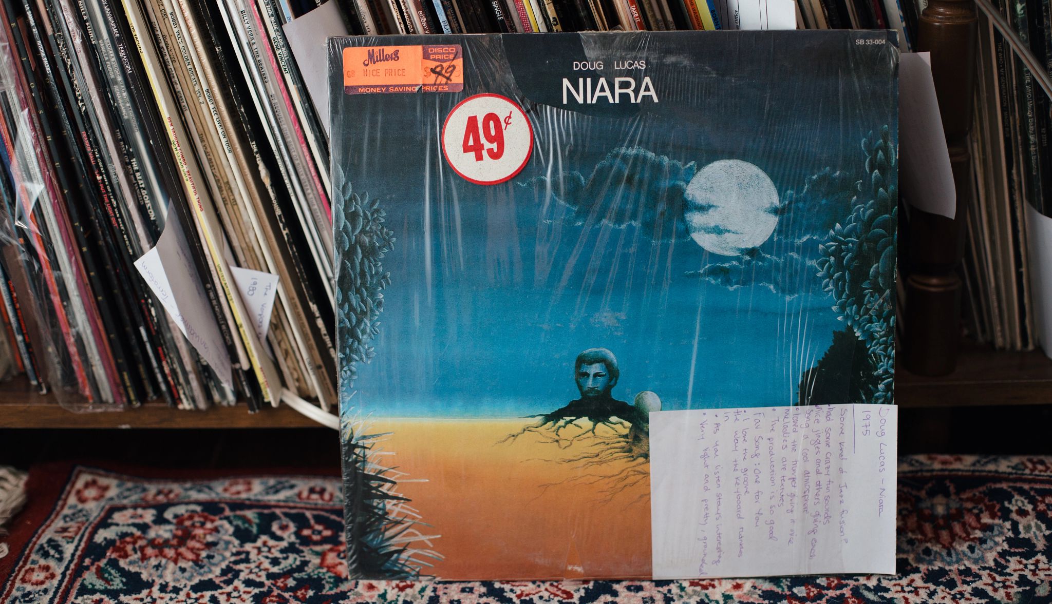 My Dad Lives On, Through the Record Albums He Left Behind a record