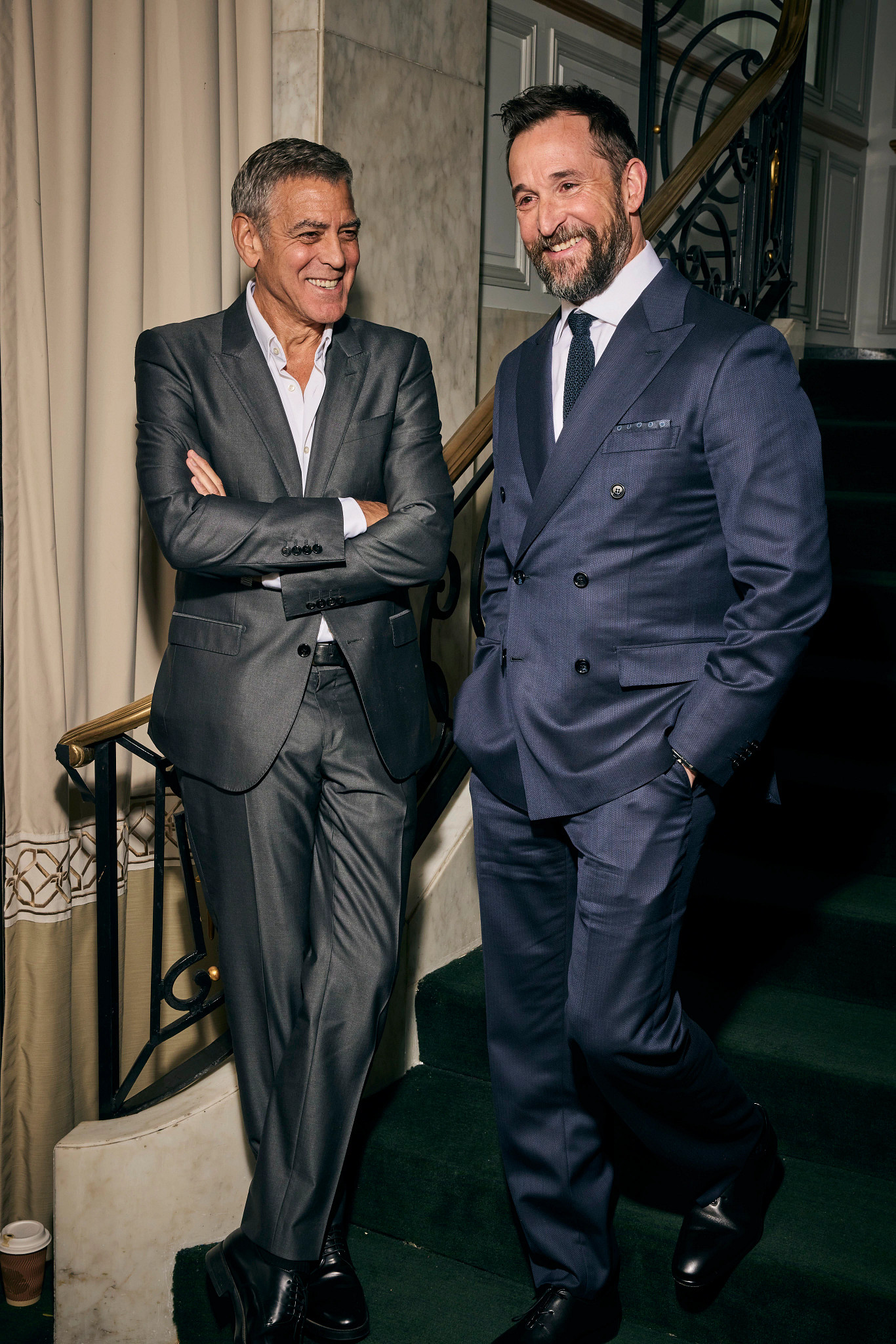 George Clooney and Noah Wyle