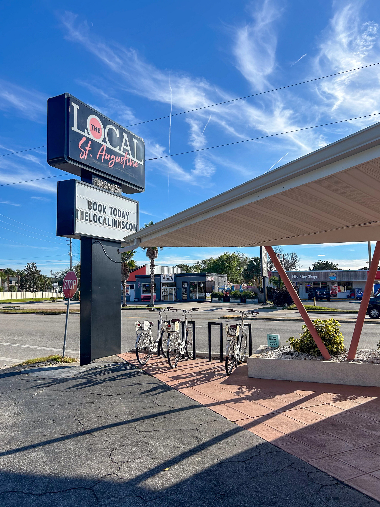 the exterior of The Local in St. Augustine, FL