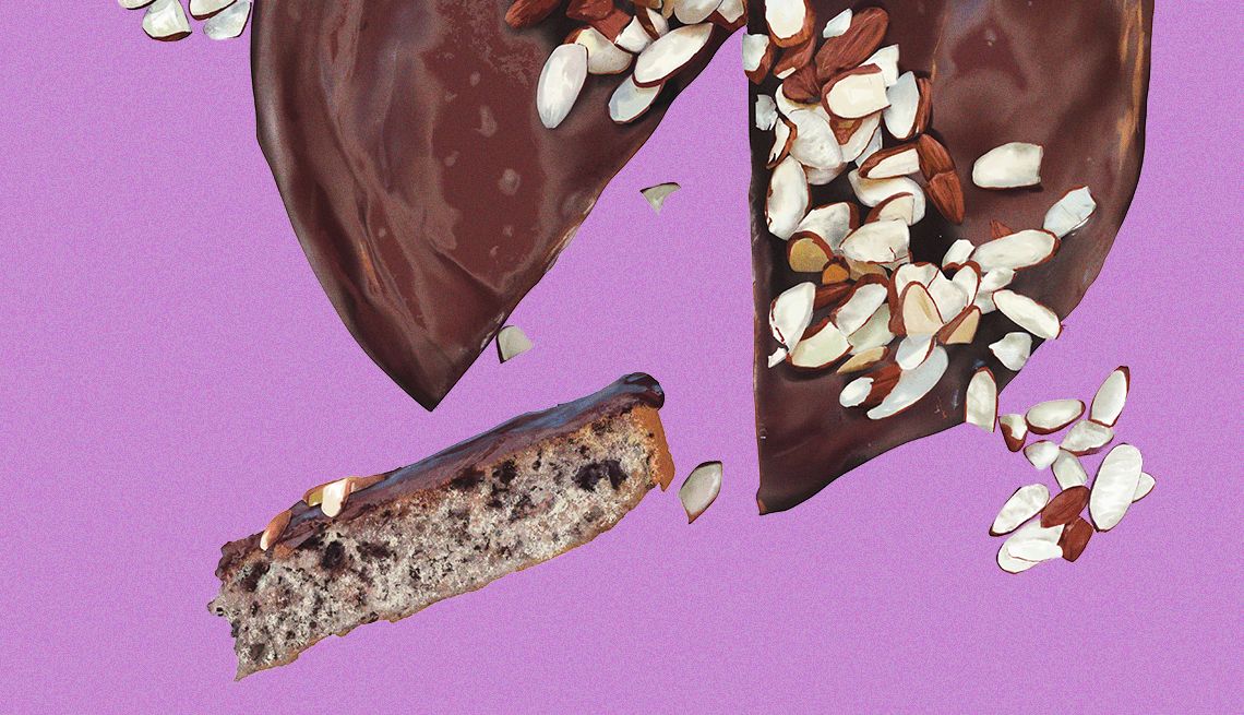 Dorie Greenspan’s Tabby Cake A photo shows Dorie Greenspan’s Chocolate and Almond Tabby-Not-Tiger Cake