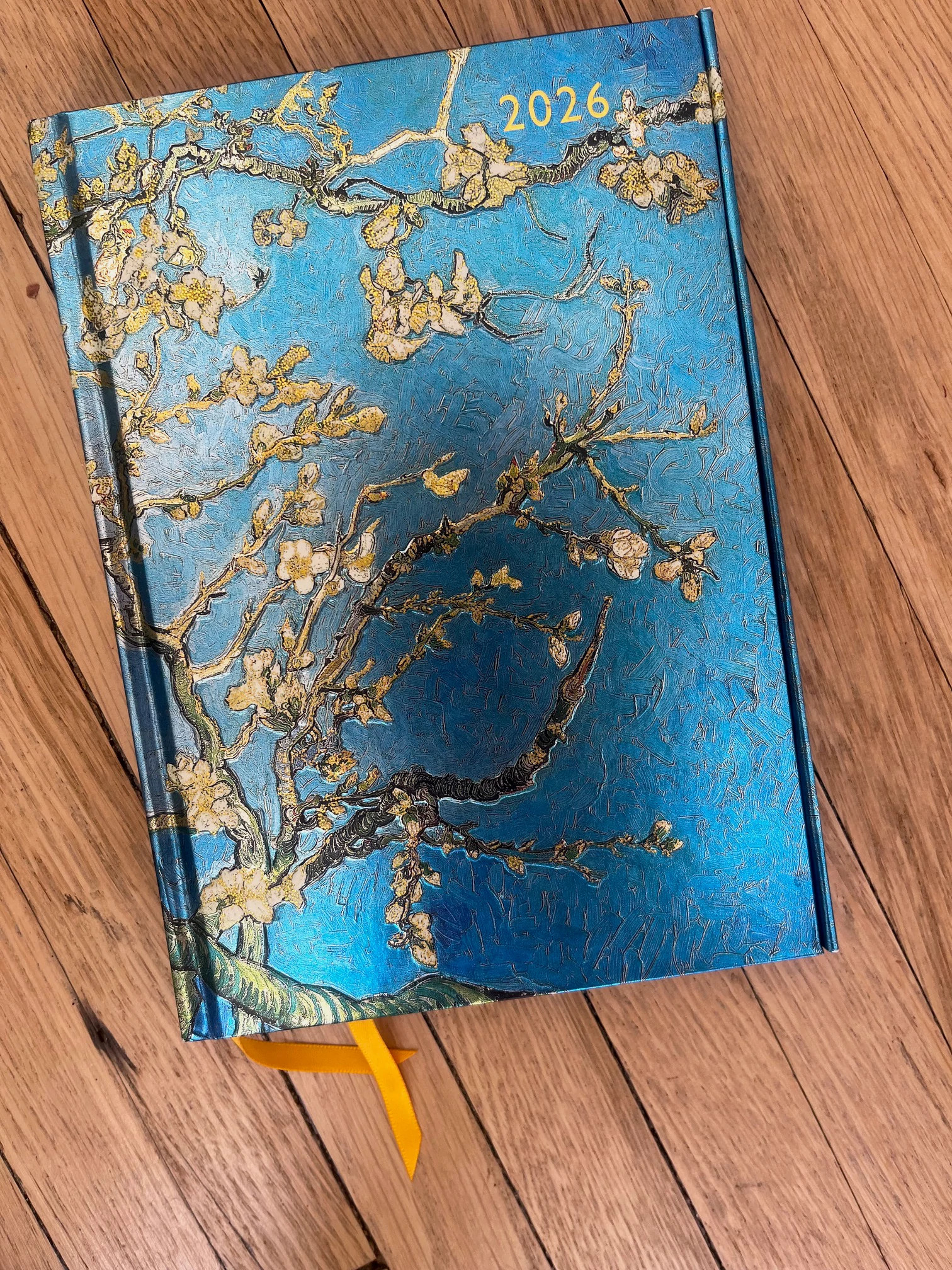 Author Alison Owings’ 2026 appointment calendar, which is by Flame Tree Diary of London