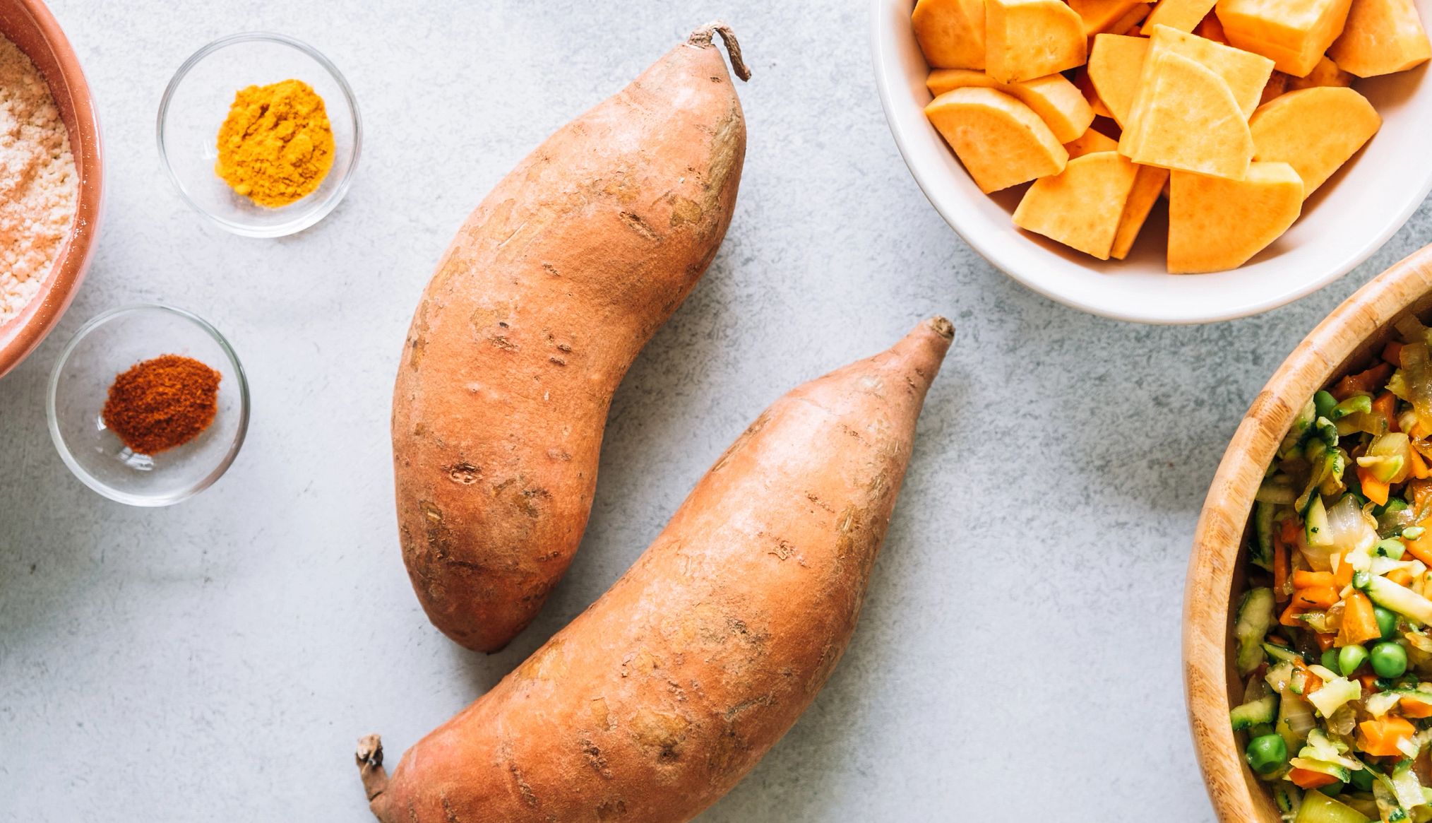 Healthy Fall Foods sweet potatoes
