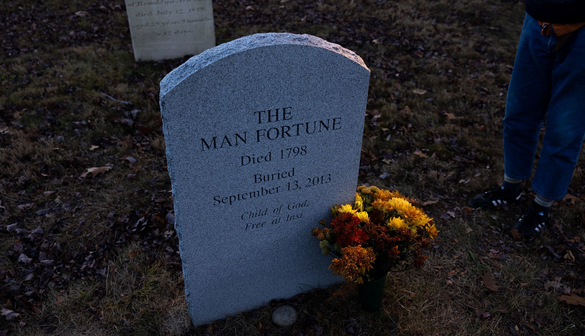 Search for Lost History burial for an enslaved man named Fortune