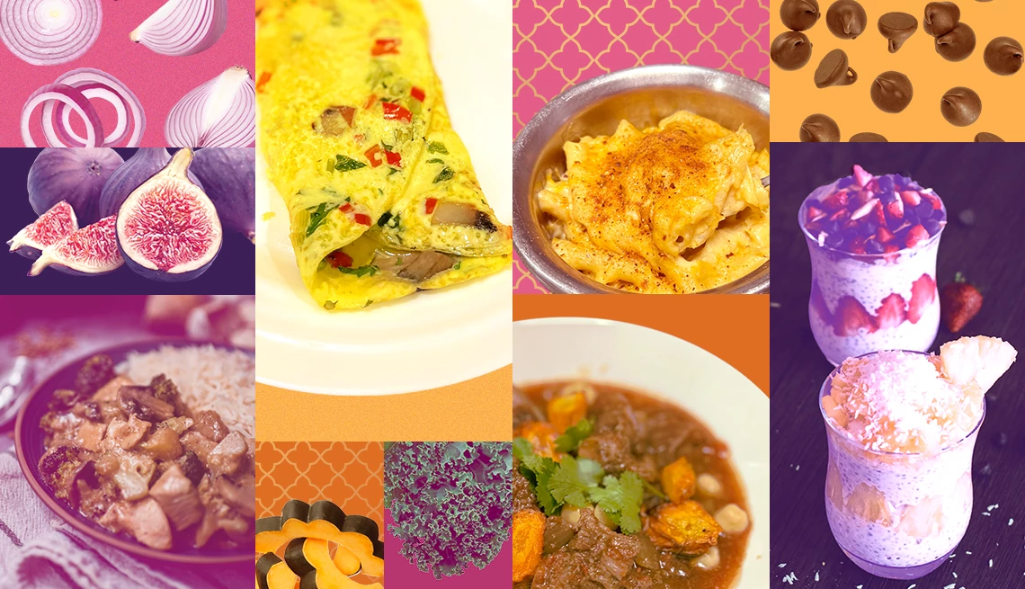 collage of various foods to eat during Ramadan
