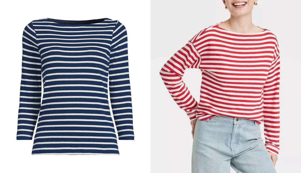 different tops