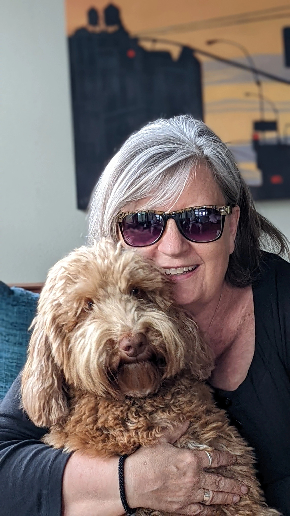  Barbara Verba pet sits Rocky