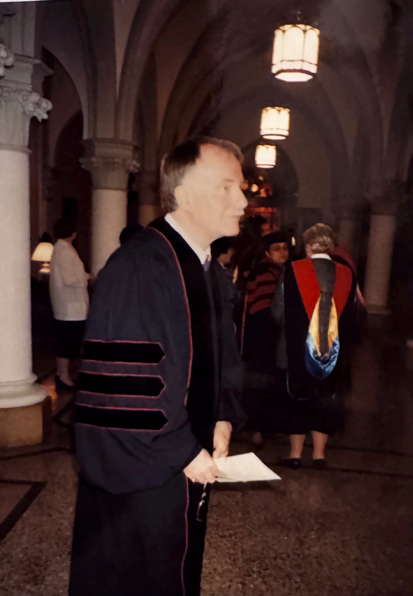 The writer Eric Spitznagel’s father, a pastor, is pictured. 