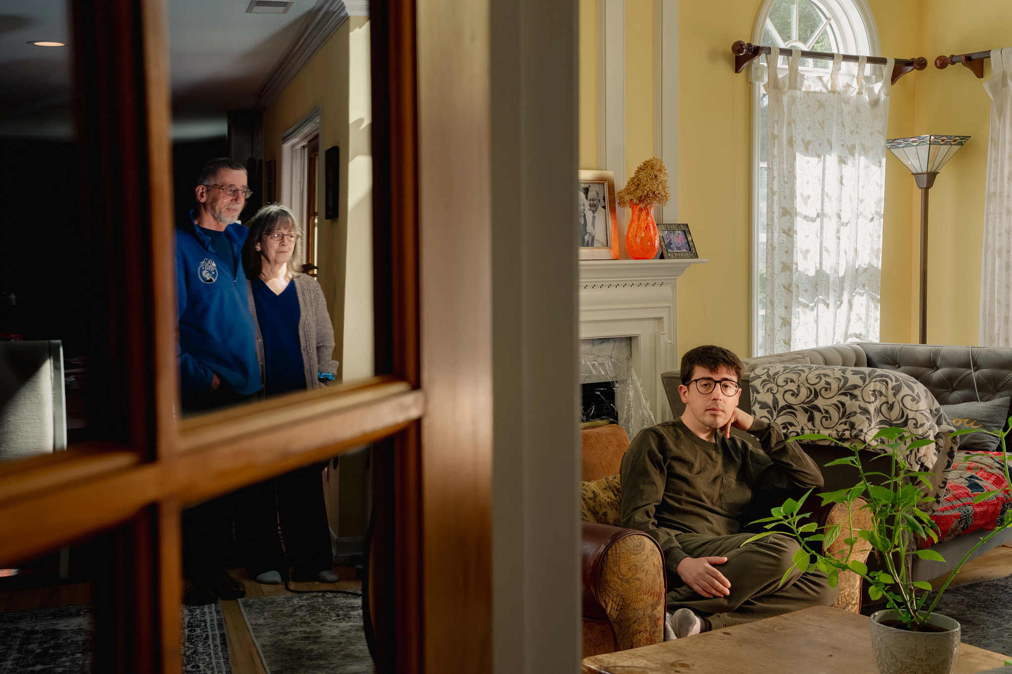 Daniel Laitman and his parents