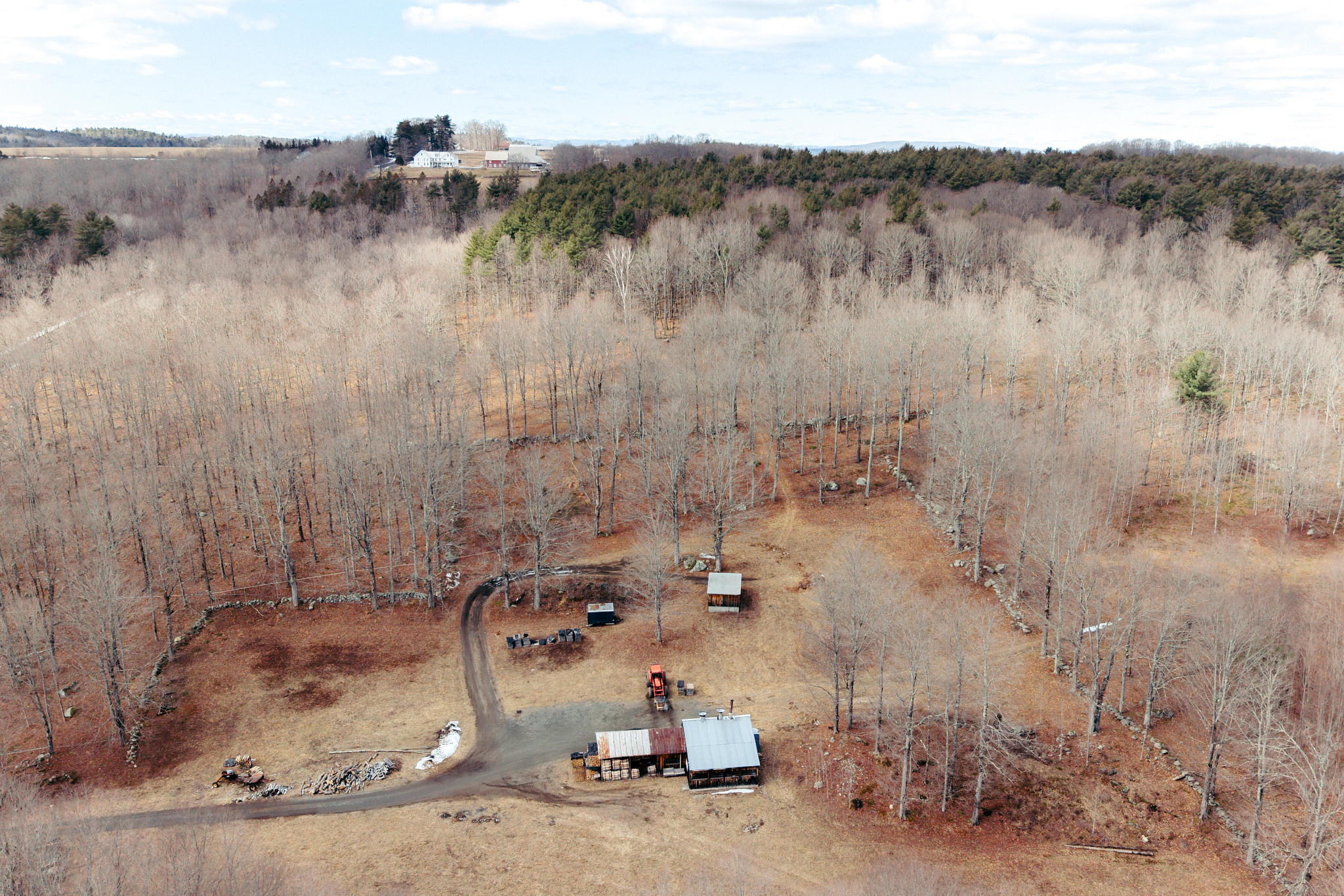 a photo shows an aerial view of tomapo farm
