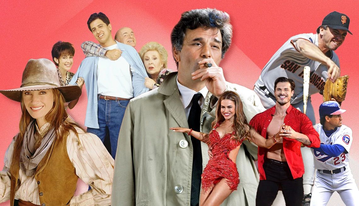 Dr. Quinn, Medicine Woman; Everybody Loves Raymond; Columbo; Dancing with the Stars; Béisbol de las Ligas Mayores