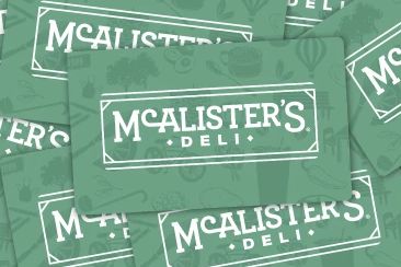 Tarjeta regalo McAlister's Deli
