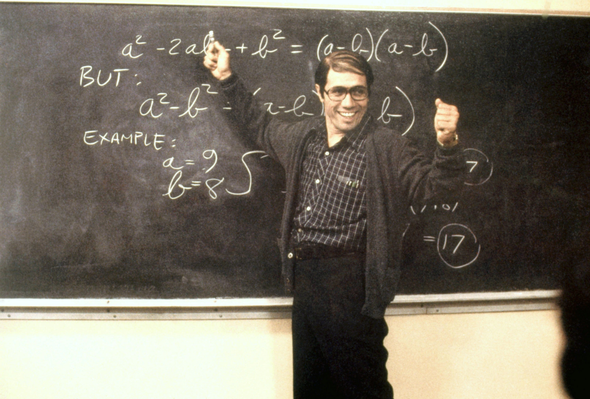 edward james olmos in a scene from stand and deliver