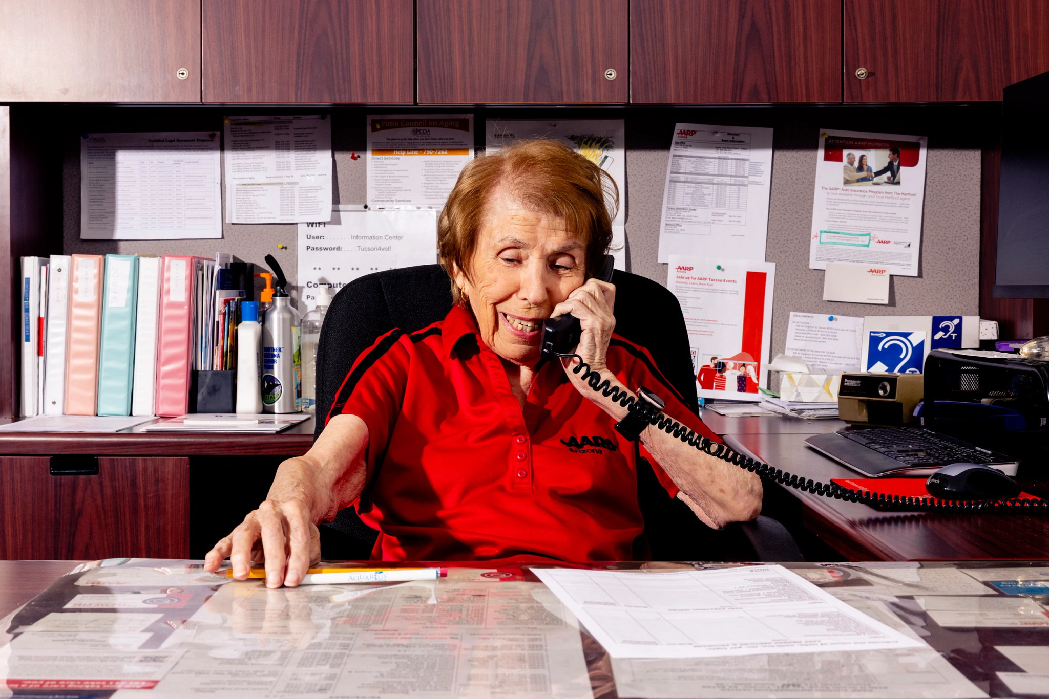 AARP volunteer Arlene Rieber