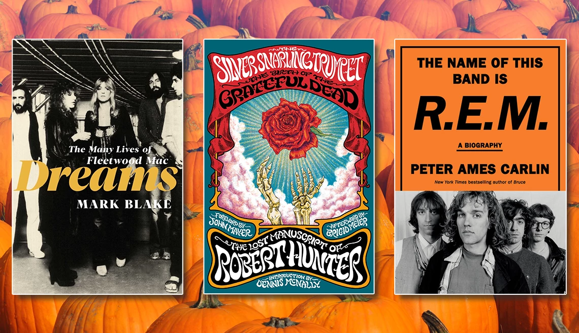 Dreams, The Silver Snarling Trumpet and The Name of This Band Is R.E.M. book covers