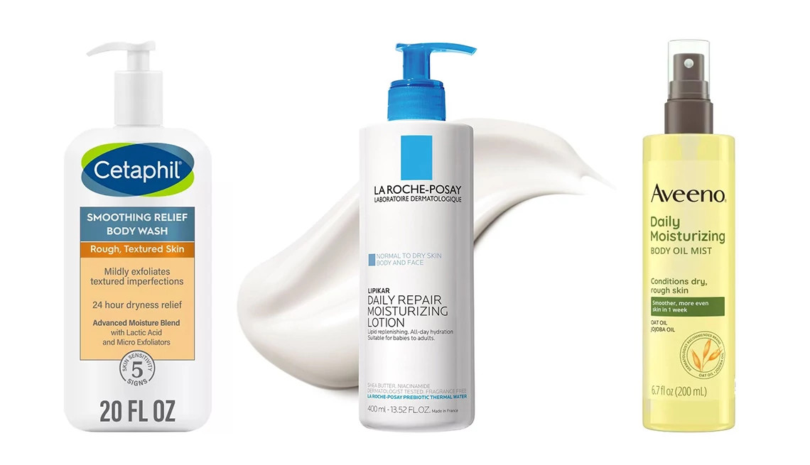 A trio of skincare essentials, promising hydration and relief for various skin types.