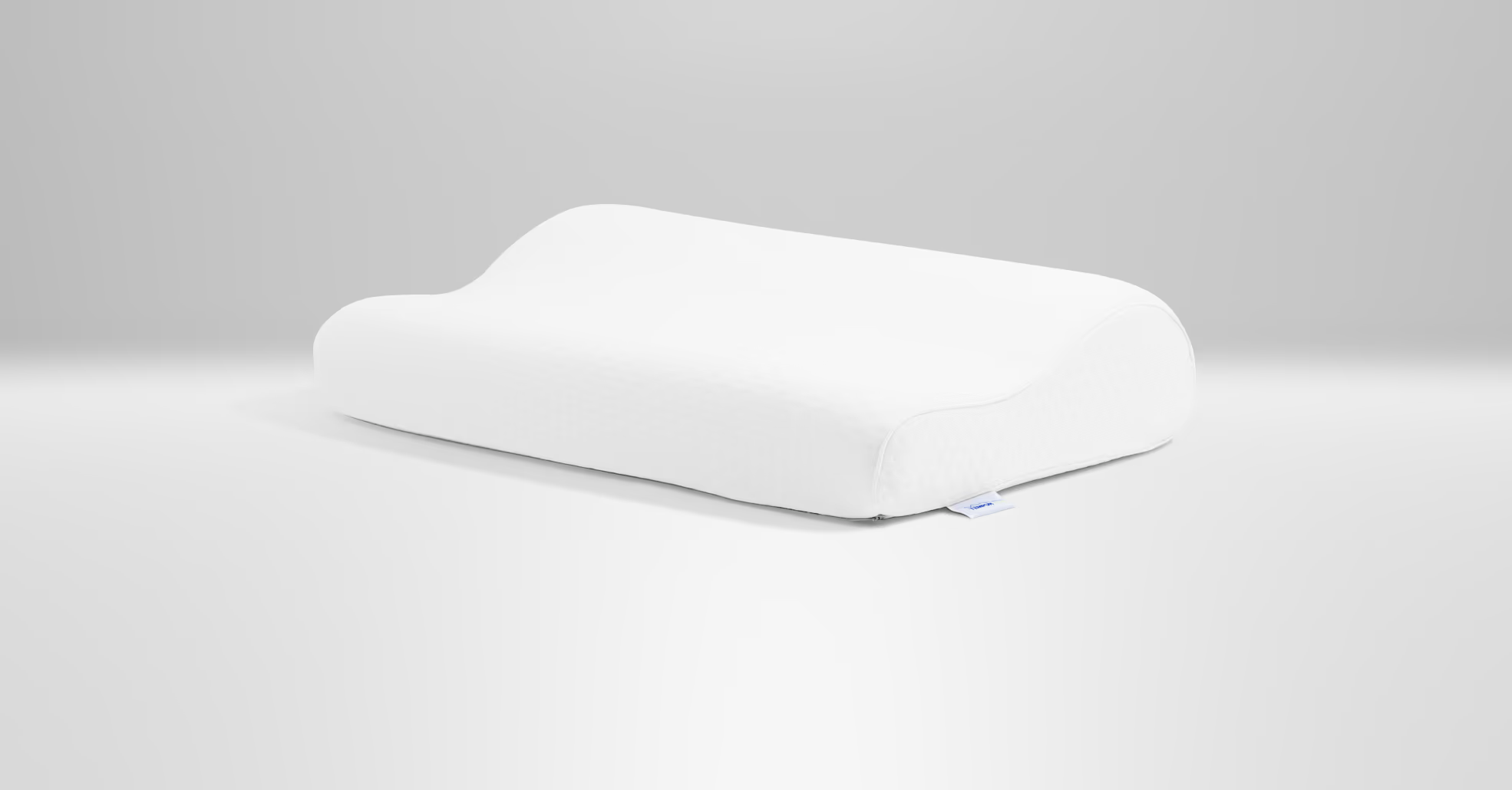The TEMPUR-Neck Pillow displayed on a white background