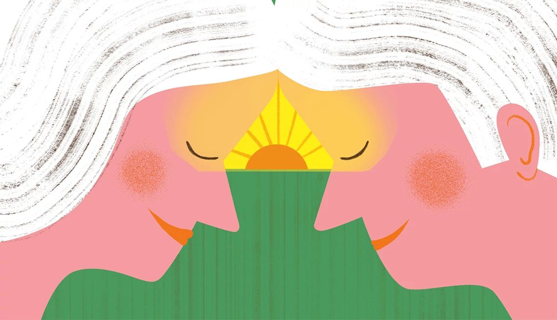 My Husband Has ED, and Our Marriage is Better Than Ever a couple with their heads together and the sun shining between them