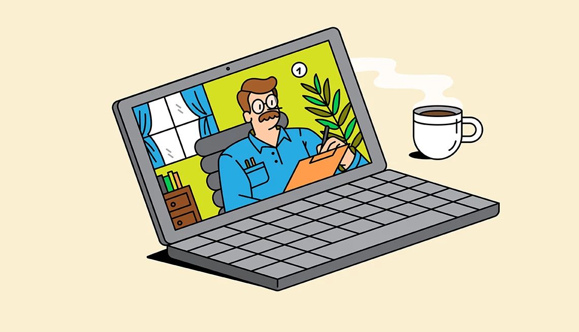 25 Great Ways to Slash Medical Bills a person in a laptop screen