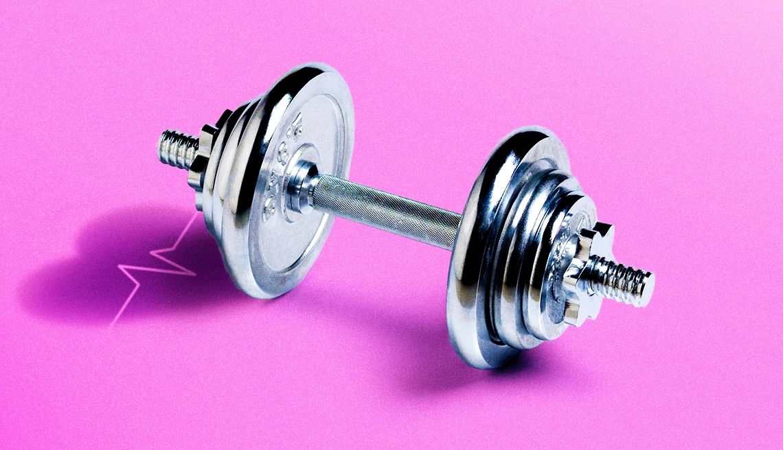 Smart Guide to Muscle Health dumbbell