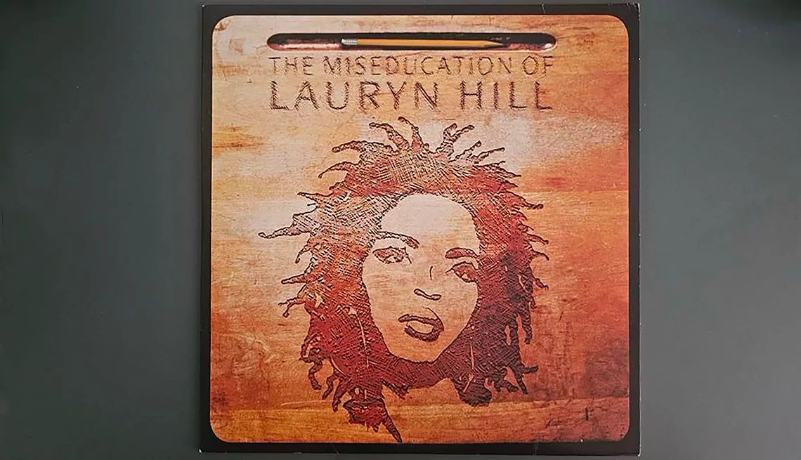 La portada del álbum "The Miseducation of Lauryn Hill".