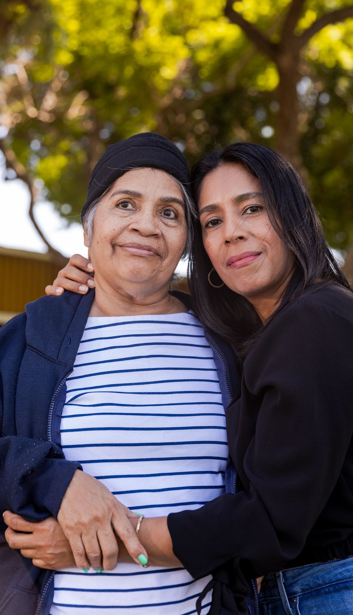 retirement and latina caregivers johana ventura and her mother