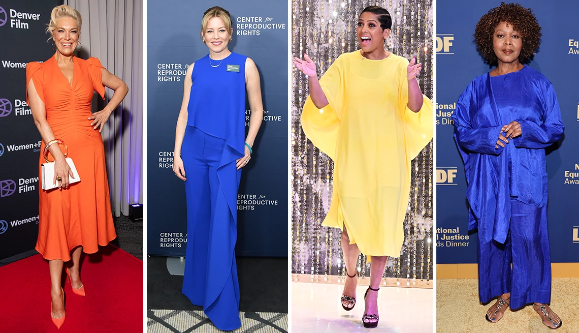 Hannah Waddingham, Elizabeth Banks, Tamron Hall and Alfre Woodard Hannah Waddingham attends the Women+Film 2024 luncheon; Elizabeth Banks attends the Center For Reproductive Rights Hosts 6th Annual Los Angeles Benefit; Tamron Hall hosting The Tamron Hall Show; Alfre Woodard attends the Legal Defense Fund's 36th National Equal Justice Awards Dinner