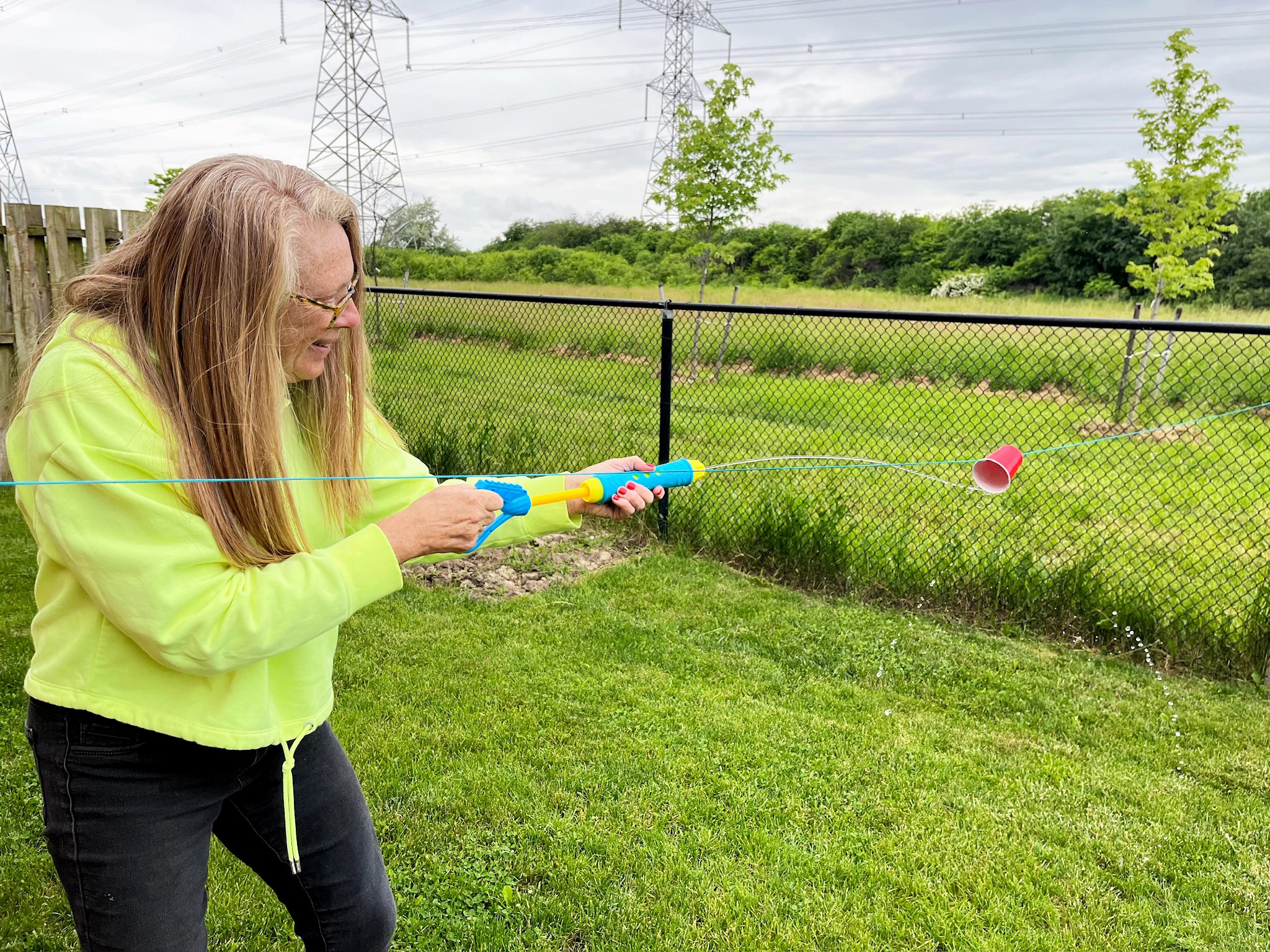 water cup cannon race