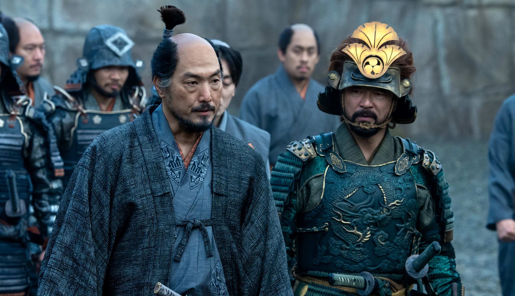 Reasons to watch Shogun Takehiro Hira as Ishido Kazunari, Tadanobu Asano as Kashigi Yabushige