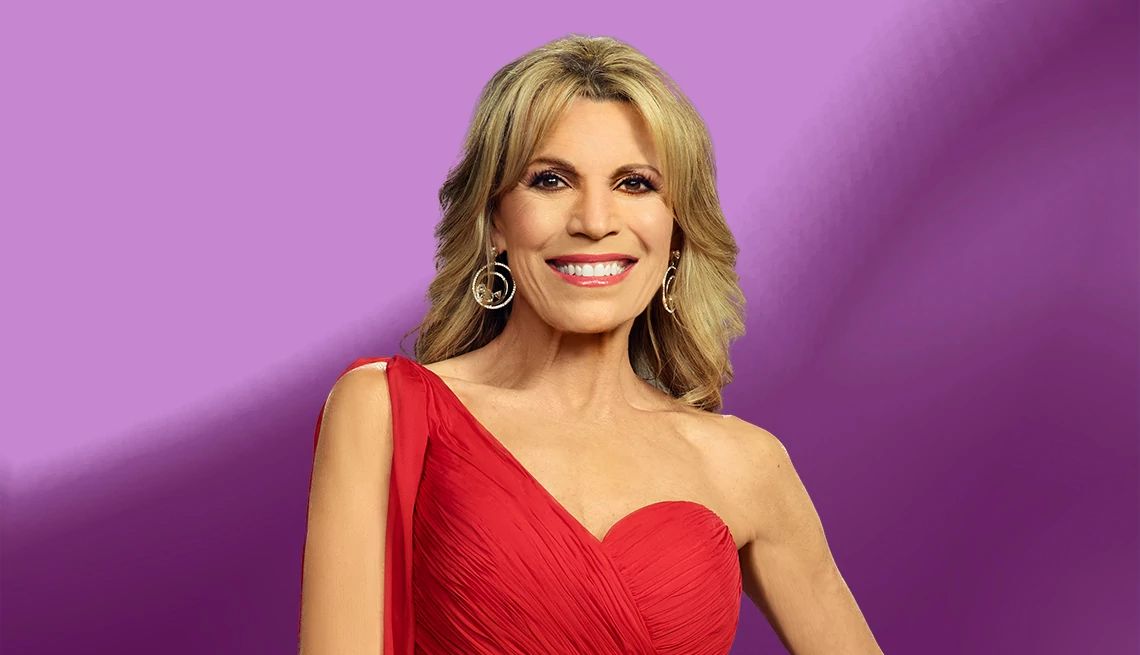 Vanna White Plays to Win vanna white smiling for a portrait