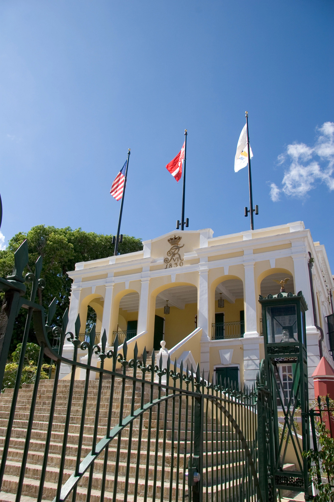 Danish Government House at St. Croix