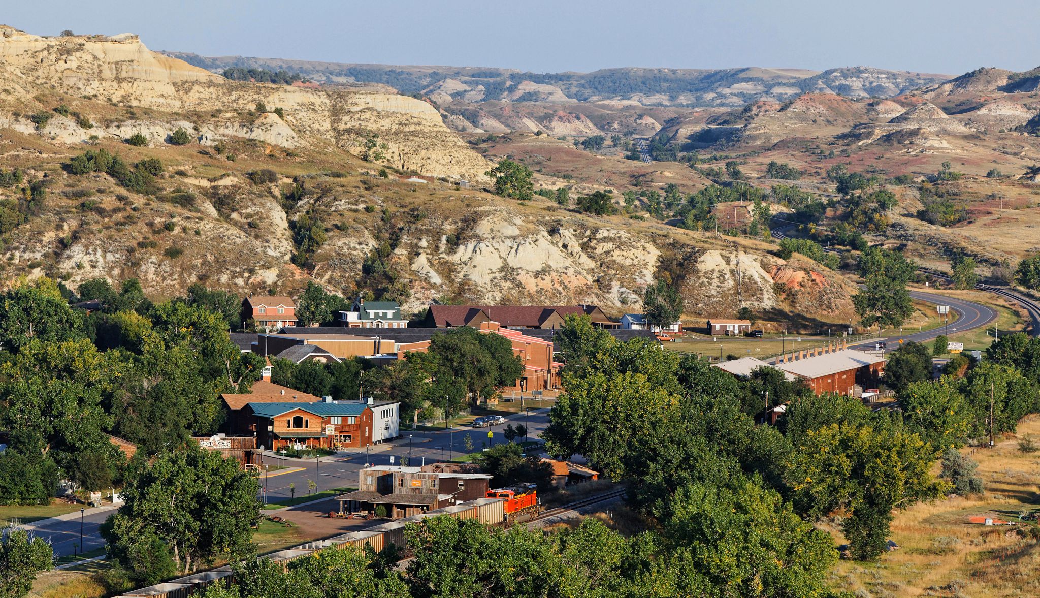 Affordable U.S. Destinations houses and businesses in medora, north dakota