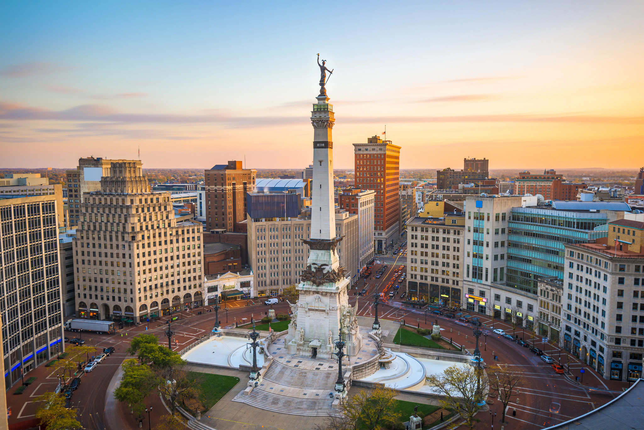downtown indianapolis