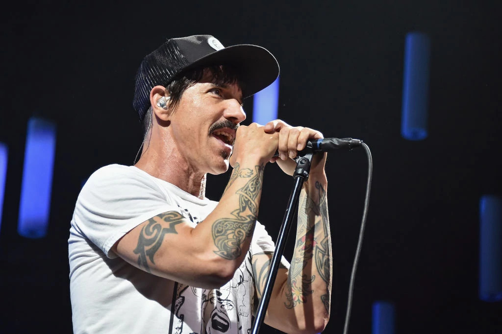 Anthony Kiedis del grupo Red Hot Chili Peppers.