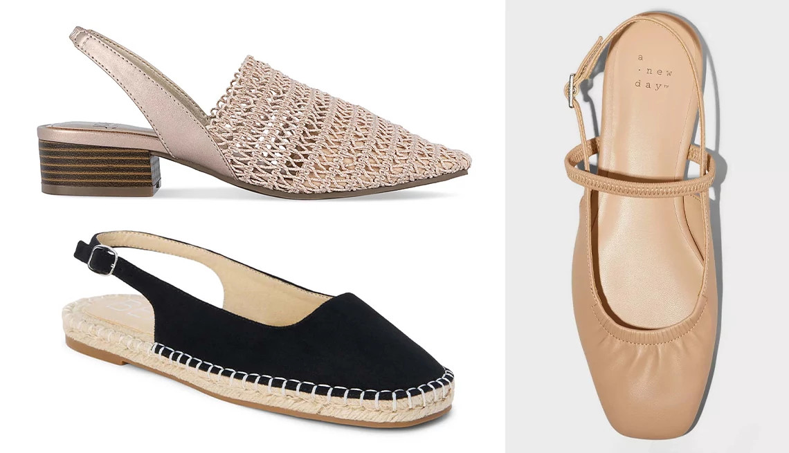 a selection of summer shoes