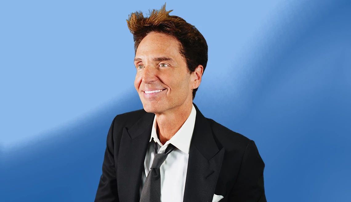 Richard Marx professional portrait Close-up view of Richard Marx in a business suit