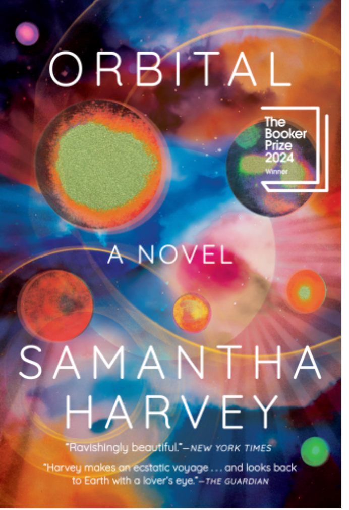 the cover of the book orbital