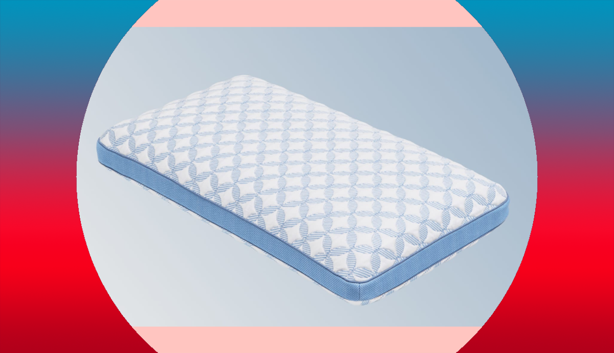 The Helix Cooling Memory Foam on display